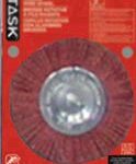 NYLON WHEEL BRUSH COARSE 4-IN