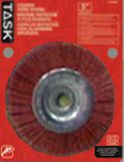 NYLON WHEEL BRUSH COARSE 4-IN