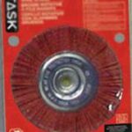NYLON WHEEL BRUSH COARSE 6-IN