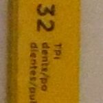 HACKSAW BLADE 12-IN X 18-TPI