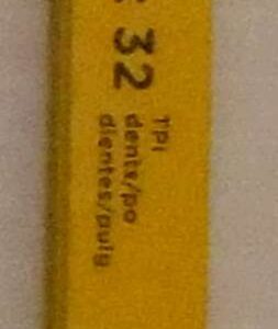 HACKSAW BLADE 12-IN X 32-TPI