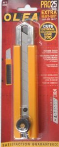 UTILITY KNIFE ANTI SLIP 25-MM