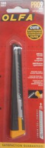 UTILITY KNIFE RUBBER GRIP 9-MM