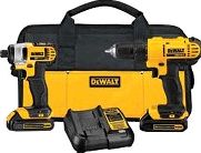 20V CORDLESS DRILL / IMPACT KIT