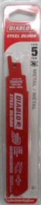 RECIPROCATING SAW BLADE 6-IN 5 PACK