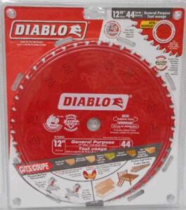 SAW BLADE ALL PURPOSE 12IN 44 TOOTH