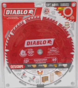 SAW BLADE COMBINATION 12IN 60 TOOTH