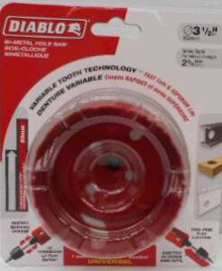 HOLE SAW 3 1/2-IN