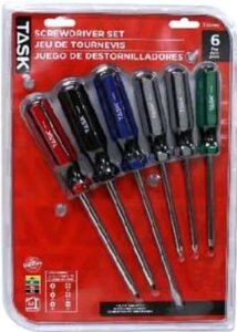 SCREWDRIVER SET 6 PIECE