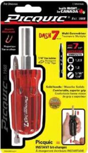 SCREWDRIVER MULTI BIT DASH 7