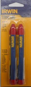 LUMBER CRAYON RED 2 PACK