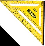 SQUARE PLASTIC DUAL-COLOUR 12-IN