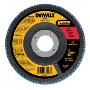 FLAP DISC ZIRCONIA Z36 T29 4 1/2-IN