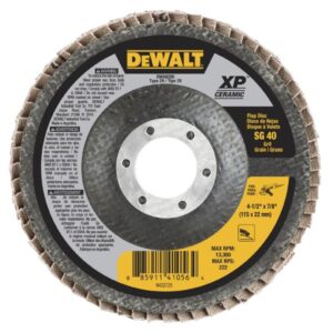 FLAP DISC CERAMIC SG40 T29 4 1/4-IN