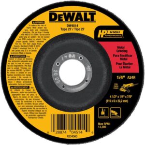 GRINDING WHEEL METAL 4 1/2-IN