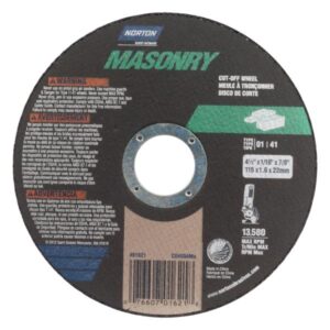 MASONRY CUTTING WHEEL 4 1/2 X 7/8IN