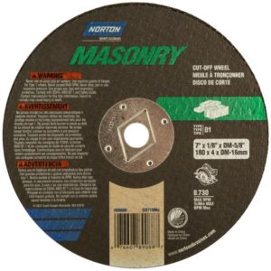 MASONRY CUTTING WHEEL 7-IN