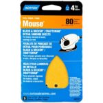 SANDING SHEET 80 GRIT 4 HOLE 5 PACK