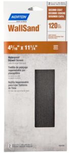 DRYWALL SHEET 4 X 11IN 120 GRIT 2PK