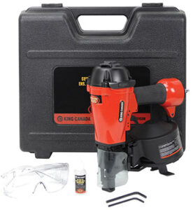 PNEUMATIC COIL ROOFING NAILER KIT