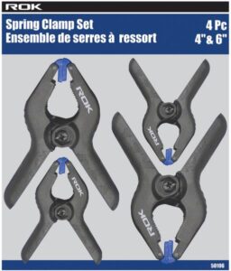 SPRING CLAMP SET 4 PIECE
