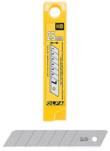SNAP-OFF BLADE HEAVY DUTY 25MM 20PK
