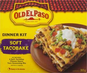 OEP SOFT TACO BAKE KIT