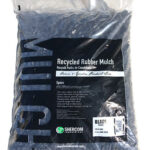 RUBBER NUGGET MULCH BLACK 20-LB