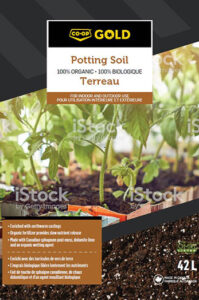 POTTING MIX 100% ORGANIC 42-L