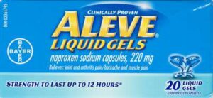 ALEVE LIQUID GELS 20CT