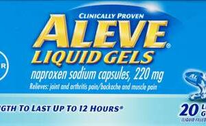 ALEVE LIQUID   GELS 20CT
