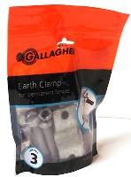 GROUND CLIP GALVANIZED 3 PACK
