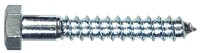 ZINC HEX LAG BOLT 3/8 X 3-1/2-IN
