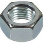 HEX NUT ZINC 7/16IN 14TPI