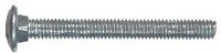 CARRIAGE BOLT GALVANIZED 1/4X1.5IN