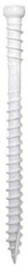 TRIM SCREW #8 2 1/2-IN WHITE 100 PC