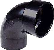 ABS ELBOW STREET 90 DEGREE 4-IN