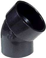 ABS ELBOW STREET 45 DEGREE 3-IN