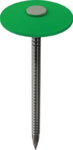 PLASTIC CAP NAIL 3IN 150 PACK