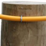 WOOD POST TUBE INSULATOR 4-IN 50 PK