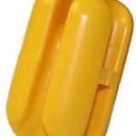 CORNER INSULATOR YELLOW 10 PK