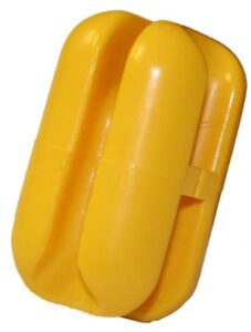 CORNER INSULATOR YELLOW 10 PK