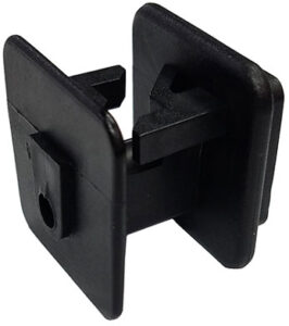 NAIL ON INSULATOR BLACK 25 PACK