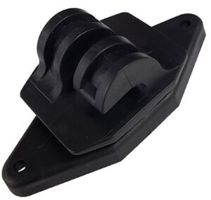 WOOD POST CLAW INSULATOR BLACK 25PK