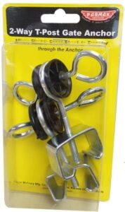 T-POST GATE ANCHOR 2-WAY 2 PACK