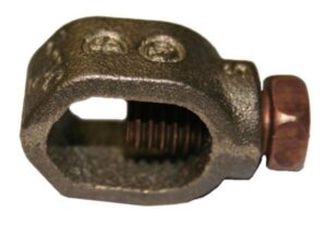 GROUND ROD CLAMP BRASS 3 PACK