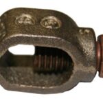 GROUND ROD CLAMP BRASS 3 PACK