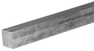 PLATED STEEL SQUARE 3/8 X 12IN