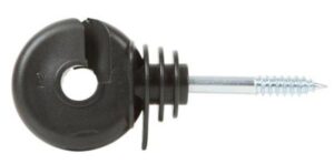 SCREW-IN RING INSULATOR BLACK