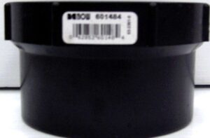 ABS CLEANOUT ADAPTER 4-IN